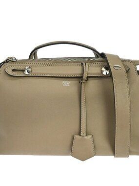 Fendi Beige By The Way 2way Handbag 8BL124-1D5198-12085 NQ11489